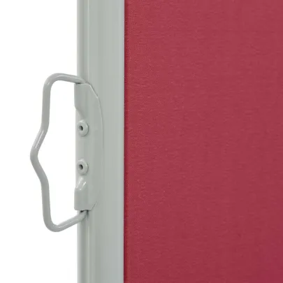 Copertină Laterală Retractabilă Terasă - Roșu - 100x300 cm