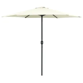 Umbrelă de Grădină cu Stâlp Aluminiu, 270x246 cm - Livrare Gratuită