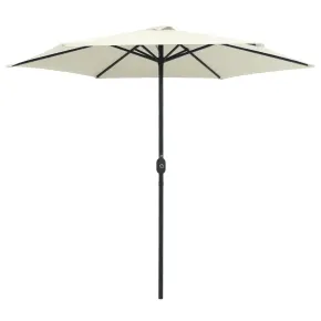 Umbrelă de Grădină cu Stâlp Aluminiu, 270x246 cm - Livrare Gratuită 2