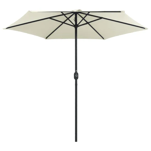 Umbrelă de Grădină cu Stâlp Aluminiu, 270x246 cm - Livrare Gratuită
