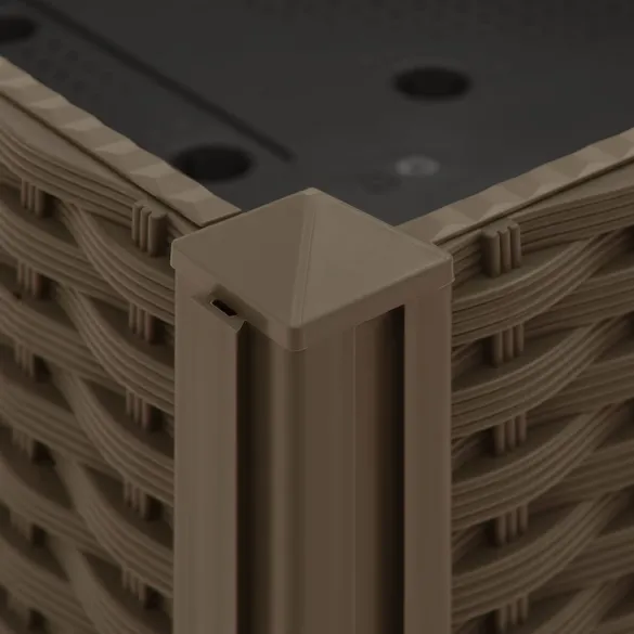 Strat Înălțat din Polipropilenă - 160x40x23 cm