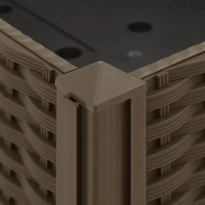 Strat Înălțat din Polipropilenă - 160x40x23 cm