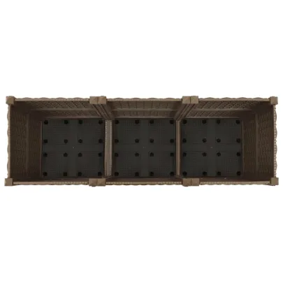 Strat Înălțat din Polipropilenă - 120x40x38 cm