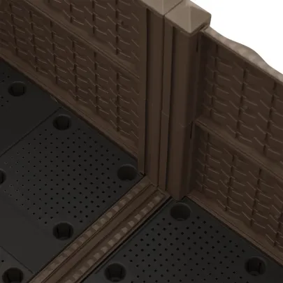 Strat Înălțat Grădinărit 80x80x38 cm - Polipropilenă