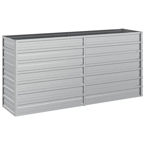 Strat Înălțat Grădină Oțel Galvanizat 160x40x77 cm