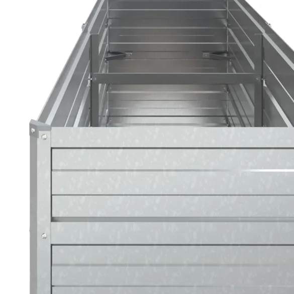 Strat Înălțat Grădină Oțel Galvanizat 160x40x77 cm