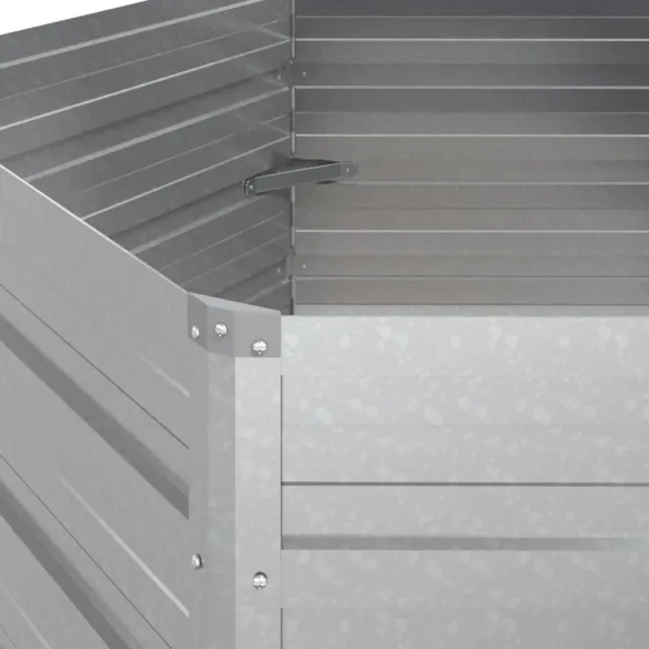 Strat Înălțat Grădină Metalic 129x77 cm - Livrare Gratuită