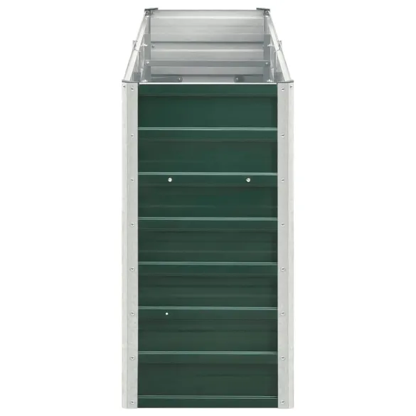 Strat Înălțat Grădină Verde, Oțel Galvanizat 240x40x77 cm
