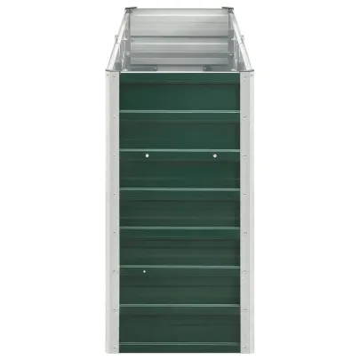 Strat Înălțat Grădină Verde, Oțel Galvanizat 240x40x77 cm