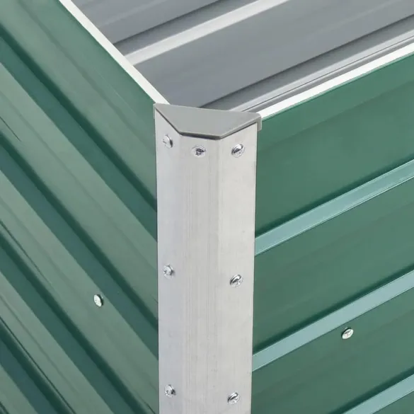 Strat Înălțat Grădină Verde, Oțel Galvanizat 240x40x77 cm