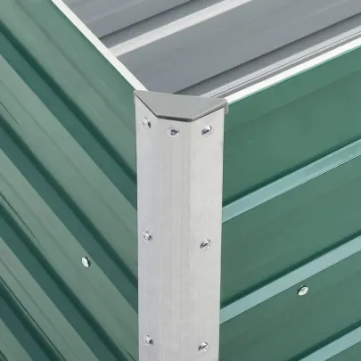 Strat Înălțat Grădină Verde, Oțel Galvanizat 240x40x77 cm