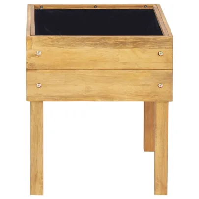 Jardinieră înaltă lemn acacia - 50x40x45 cm | Livrare gratuită