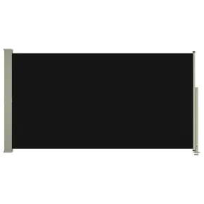 Copertină Laterală Retractabilă Terasă - Negru 160x300 cm 2