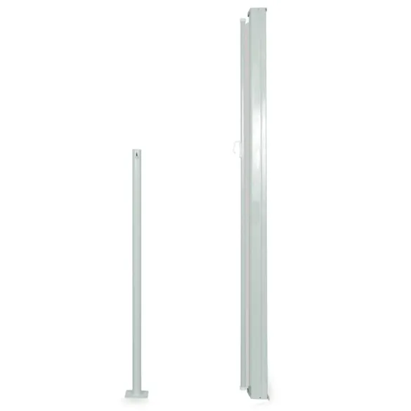 Copertină Laterală Retractabilă Terasă - Negru 160x300 cm