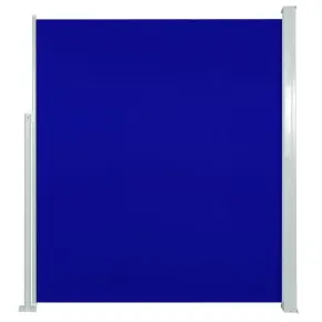 Copertină Laterală Retractabilă Terasă - Albastru 160x300 cm 2