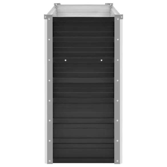 Strat Înălțat Grădină Antracit Oțel Galvanizat 160x40x77 cm