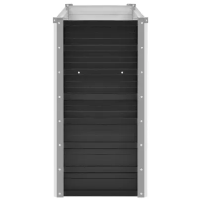 Strat Înălțat Grădină Antracit Oțel Galvanizat 160x40x77 cm
