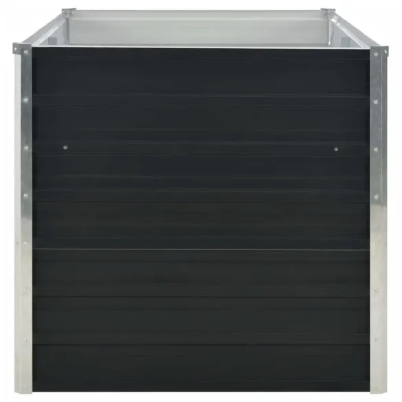 Strat Înălțat Grădină Antracit 160x80x77 cm - Oțel Galvanizat