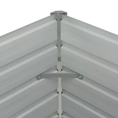 Strat Înălțat Grădină Antracit 160x80x77 cm - Oțel Galvanizat