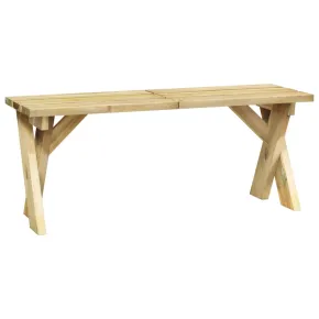 Bancă Grădină Lemn Pin 110 cm - Livrare Gratuită 2