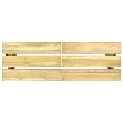 Bancă Grădină Lemn Pin 110 cm - Livrare Gratuită