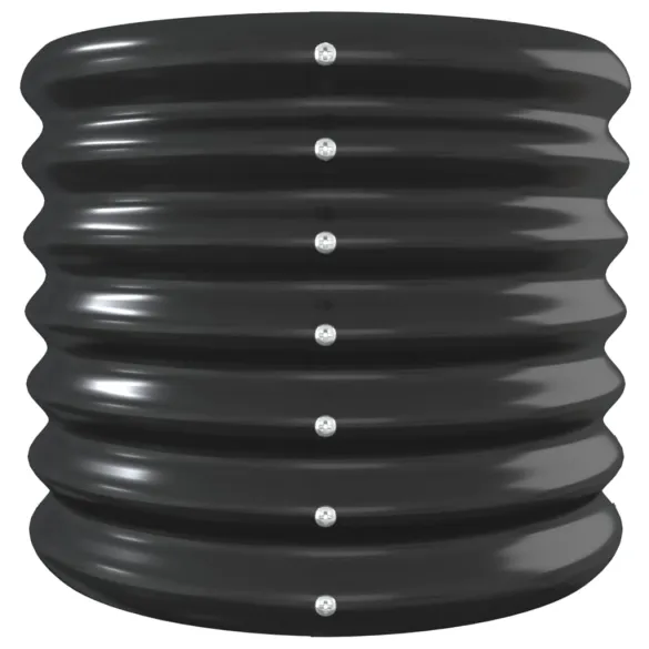 Strat Înălțat Grădină 260x40x36 cm - Oțel Antracit | Livrare Gratuită