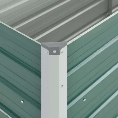 Strat Înălțat Grădină Verde - Oțel Galvanizat - 160x40x77 cm