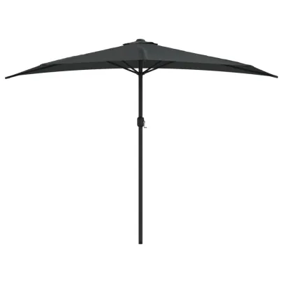 Umbrelă Balcon Aluminiu Antracit - Protecție UV | Livrare Gratuită