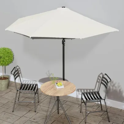 Umbrelă de Balcon cu Tijă Aluminiu - Protecție UV | Livrare Gratuită