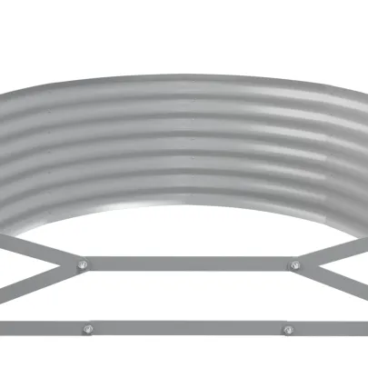 Strat Înălțat Grădină 249x100 cm Oțel Antracit | Livrare Gratuită