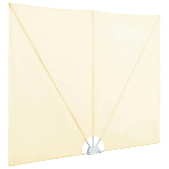Copertină Laterală Pliabilă Terasă - Crem 300x200 cm