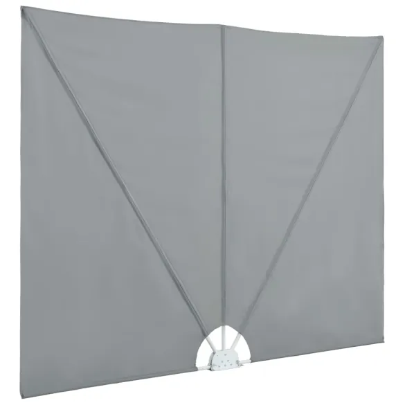 Copertină laterală pliabilă gri 300x200 cm - Umbră terasă Copertină laterală pliabilă gri 300x200 cm - Umbră terasă