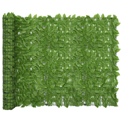 Paravan Intimitate Balcon Frunze Verde 300x150 cm