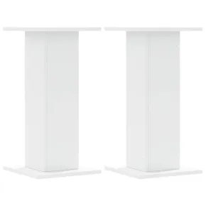 Suporturi Plante Lemn Alb - 2 bucăți - 30x30x60 cm 2