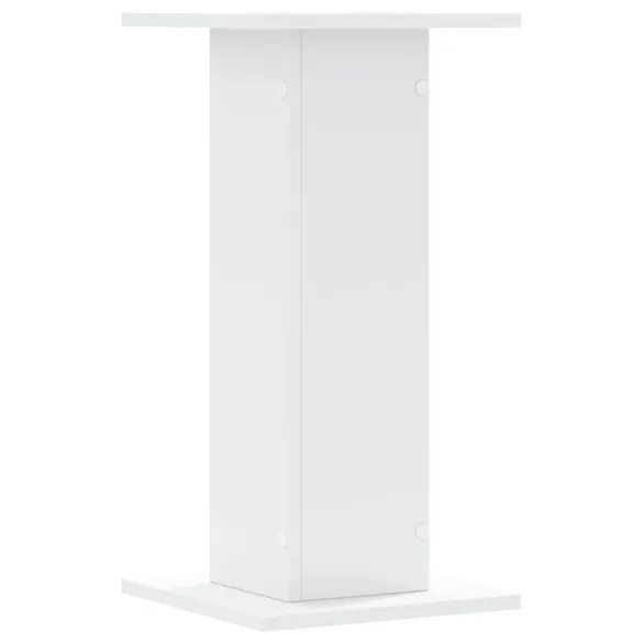 Suporturi Plante Lemn Alb - 2 bucăți - 30x30x60 cm