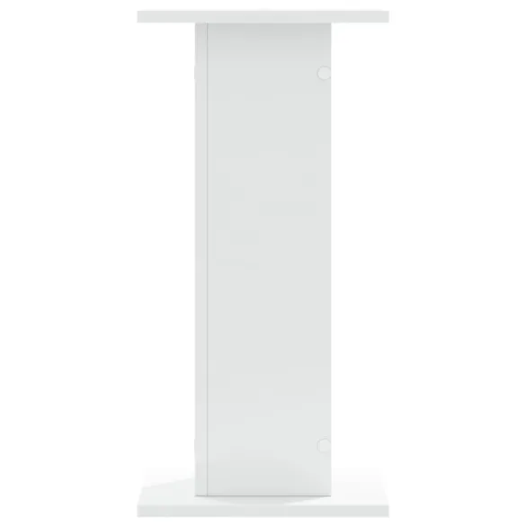 Suporturi Plante Lemn Alb - 2 bucăți - 30x30x60 cm