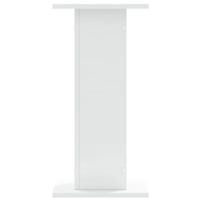 Suporturi Plante Lemn Alb - 2 bucăți - 30x30x60 cm