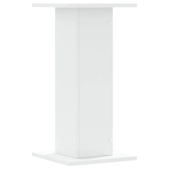 Suporturi Plante Lemn Alb - 2 bucăți - 30x30x60 cm