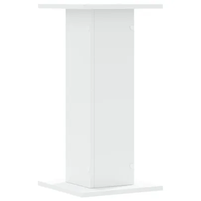 Suporturi Plante Lemn Alb - 2 bucăți - 30x30x60 cm