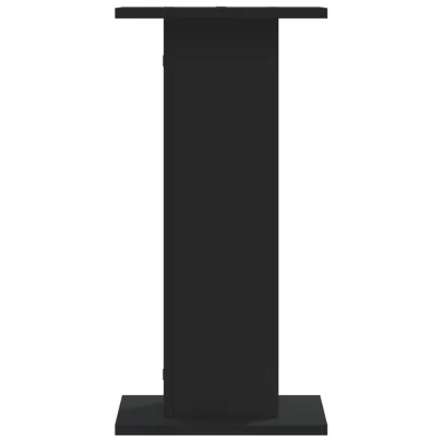 Suporturi Plante Lemn Negru 30x30x60 cm - 2 bucăți