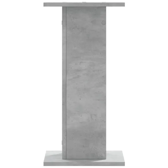 Suport Plante Gri Beton 30x30x60 cm - 2 buc | Lemn Prelucrat
