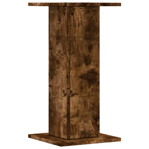 Suporturi Plante Lemn Stejar Fumuriu 30x30x60 cm