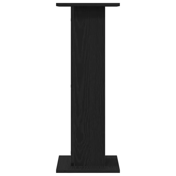 Suport Plante Stejar Negru 80cm - 2 bucăți | vidaXL