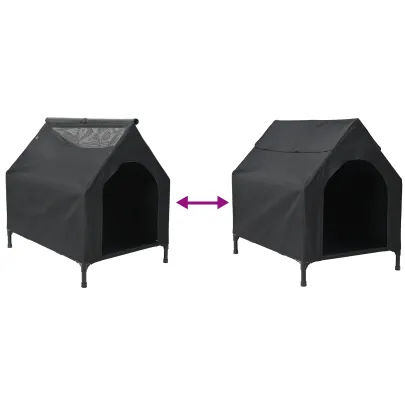 Căsuță Câini Oxford și Oțel - Rezistentă Interior/Exterior