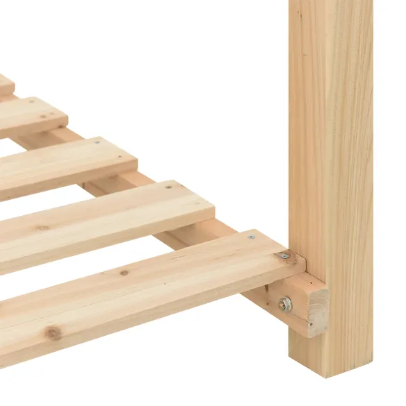 Jardiniere cu Rafturi Lemn Masiv - Interior/Exterior