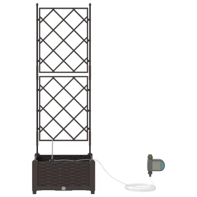 Ghiveci Grădină cu Sistem Irigare Maro - Livrare Gratuită