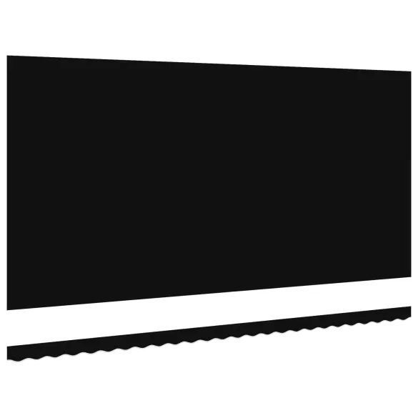 Material Marchiză 6x3 m Negru - Înlocuire Ușoară