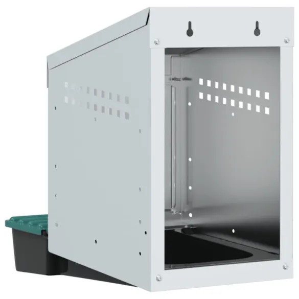 Cuibar Găini Galvanizat - Montare Perete | Livrare Gratuită