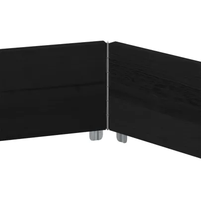 Strat Înălțat Hexagonal din Lemn Masiv de Pin - 160x160 cm