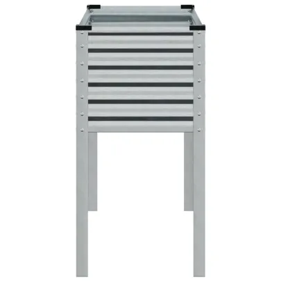 Jardinieră Grădină Oțel Galvanizat 100x41x90 cm | Livrare Gratuită